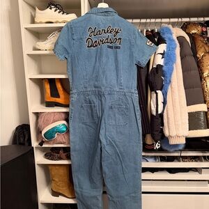 Harley-Davidson Blue Denim Jumsuit